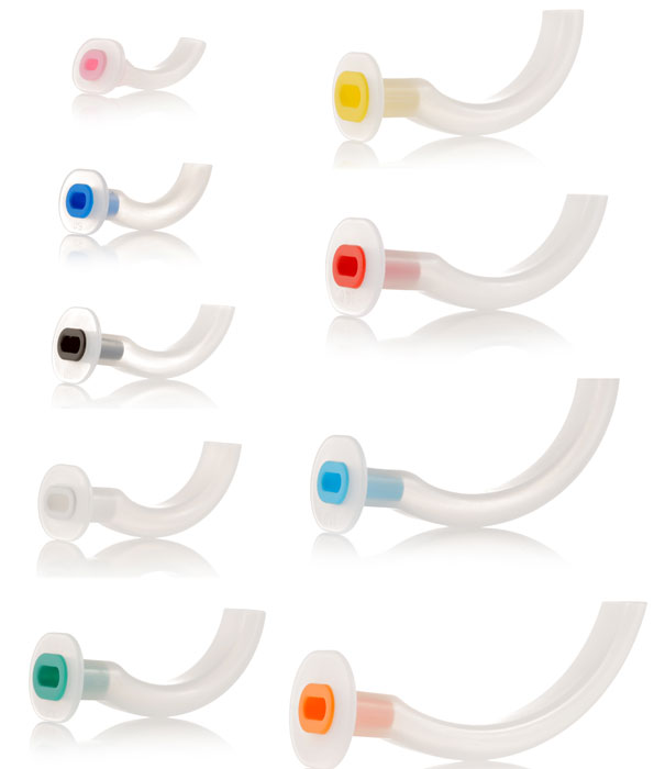 OROPHARYNGEAL AIRWAY, s.u. sterile 90mm ID 4.5mm adult