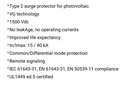 LIGHTNING-SURGE PROT. type 2 (Citel, DS50VGPVS-1500G/51)
