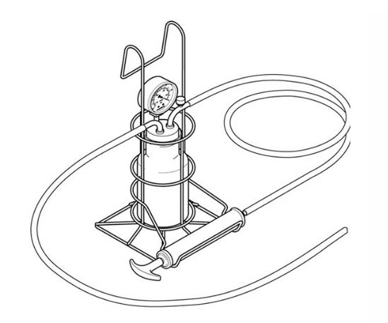 VACUUM EXTRACTOR, obstetrical, hand-op., 40-50-60 mm + PARTS