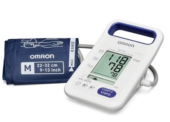 ELECTR. SPHYGMOMANOMETER, hosp.use, 3 cuffs (Omron HBP-1320)