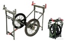 FOLDING TROLLEY for STRETCHER,  all terrain, 2 wheels 51cm