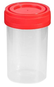 CONTAINER, SAMPLE, plast., 60ml, non sterile, urine