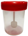 CONTAINER, SAMPLE, PP, 120-125ml, sterile, stools+spatula