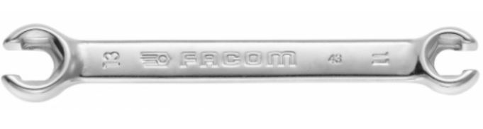 OPEN-END WRENCH, 12/13mm, metric, 44.12X13