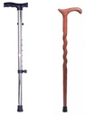 WALKING STICK, single-base, adult, adjustable