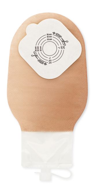 OSTOMY BAG with PLATE, drainable, child