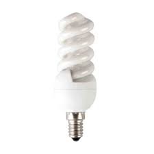 BULB compact fluorescent E14, 7W/230V, long