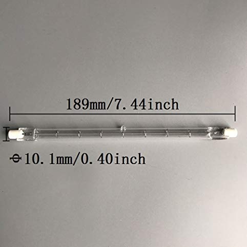 AMPOULE halogène culot R7S, 1000W, 189mm, pour projecteur