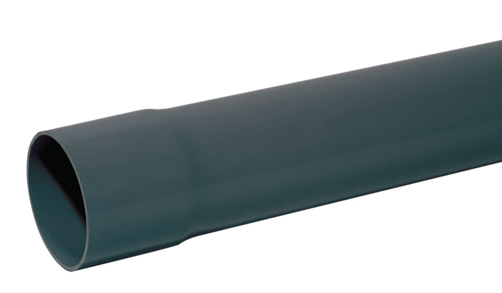 PIPE to fit, PVC, ext. Ø 90mm, NP10, per metre