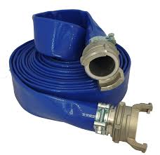 HOSE flat, 3", NP15, 50m, delivery + 2 mounted couplings