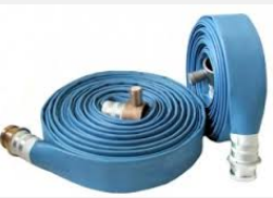 HOSE flat, 4", NP10, 15m, delivery + 2 Guillemin coupling