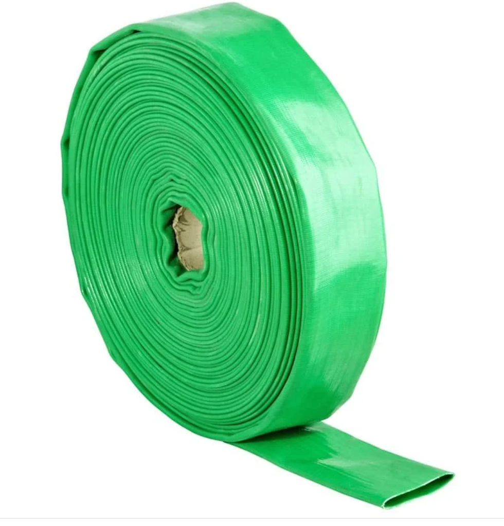 TUYAU plat, 3", verte, le mètre