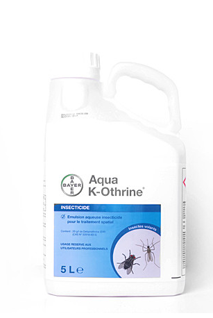 INSECTICIDE deltaméthrine, 2%, 5l, pour fumigation, bidon