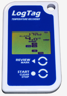 ENREGISTREUR TEMPERATURE (LogTag TRID30-7R) écran + batterie