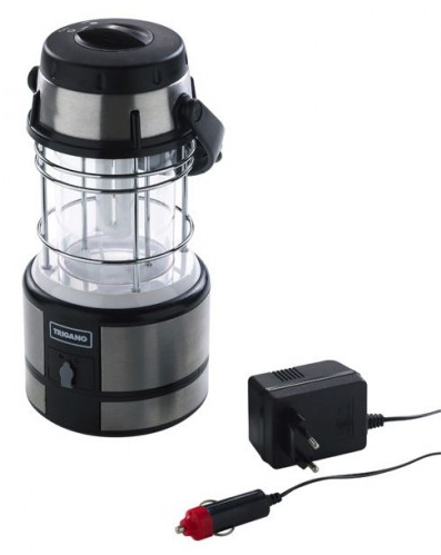 LANTERN rechargeable & solar, 7W/12-230V, waterproof