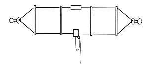 HF ANTENNA folded dipole, 3-30Hz, HF, wideband