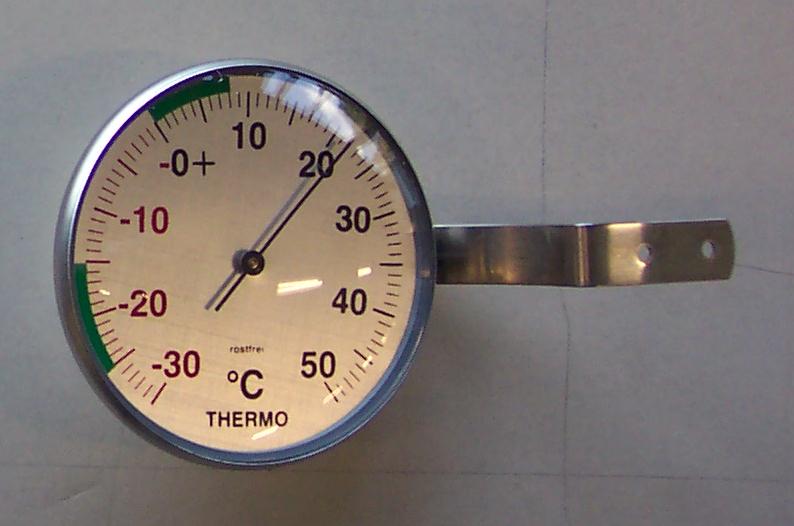 THERMOMETER bimetal (Moëller 102475) -30°C-+50C°