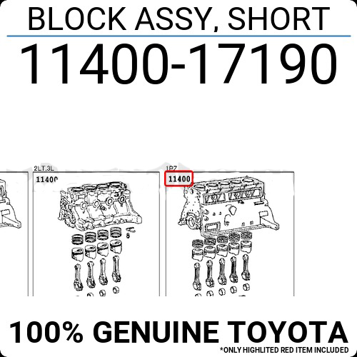 (HZ from 2004/04) BLOC ASSY