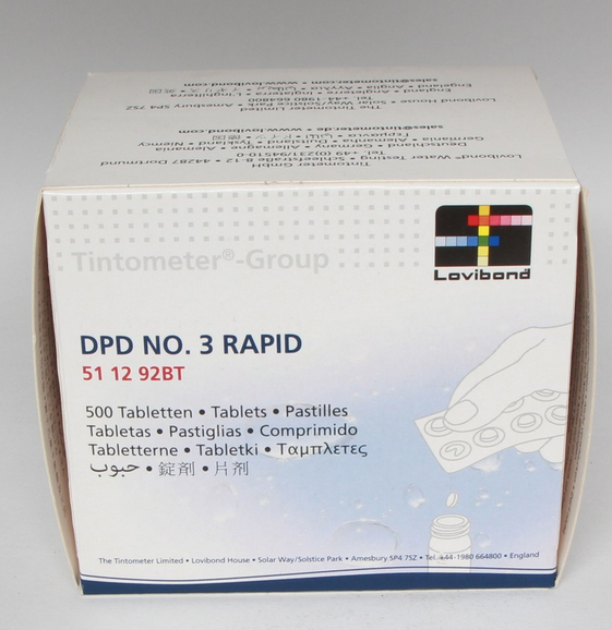 (pool tester Lovibond) DPD Nº3 RAPID, tab