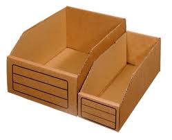 STORAGE TRAYS, cardboard, 300x200x150mm