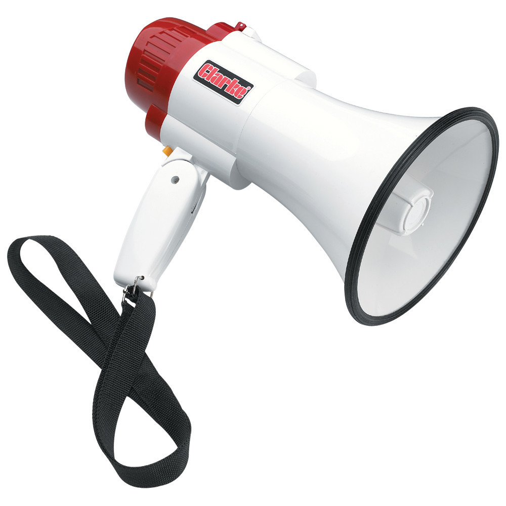 MEGAPHONE, 6W, w/out AA batteries