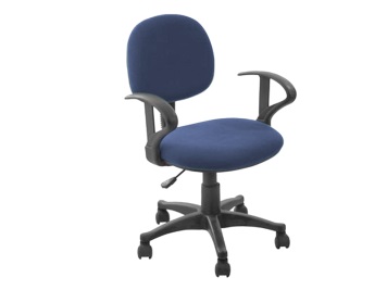 CHAIR office, adjustable height, wheeled