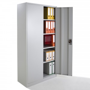 ARMOIRE, métallique, ± 200x100x40