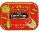 SARDINES à l'huile, 135g, la boîte