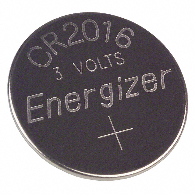 BATTERY button (CR2016) lithium, 3V, Ø 20x1.6mm