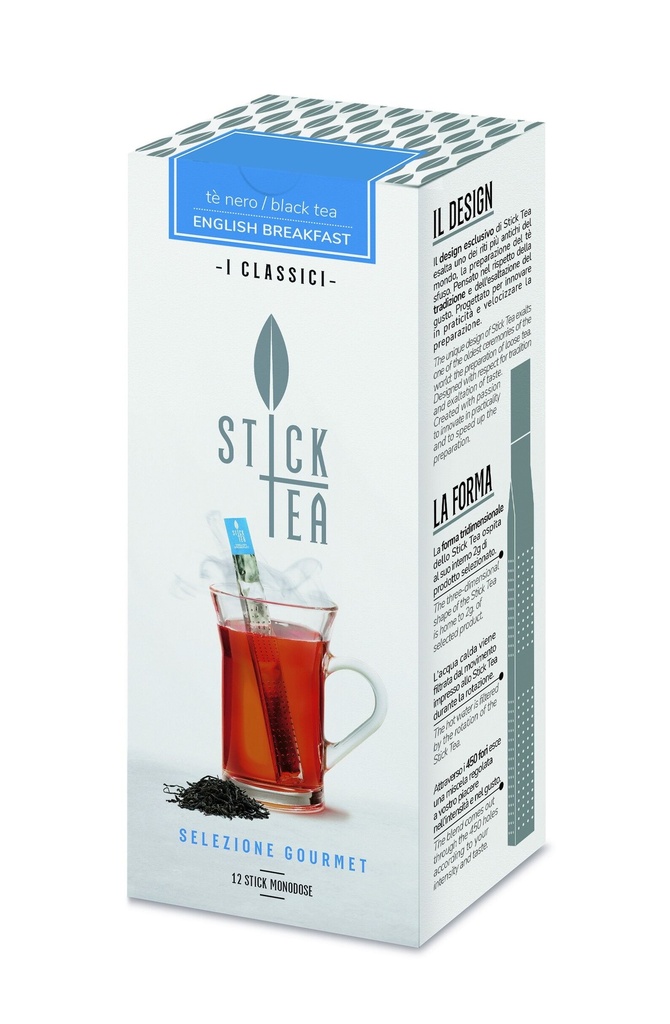 TEA + SUGAR, monodose, waterproof sachet
