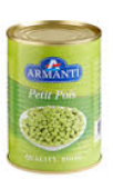 GREEN PEAS, 400g, extra fine, tin