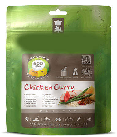 CHICKEN CURRY freeze-dried, 1 person, sachet