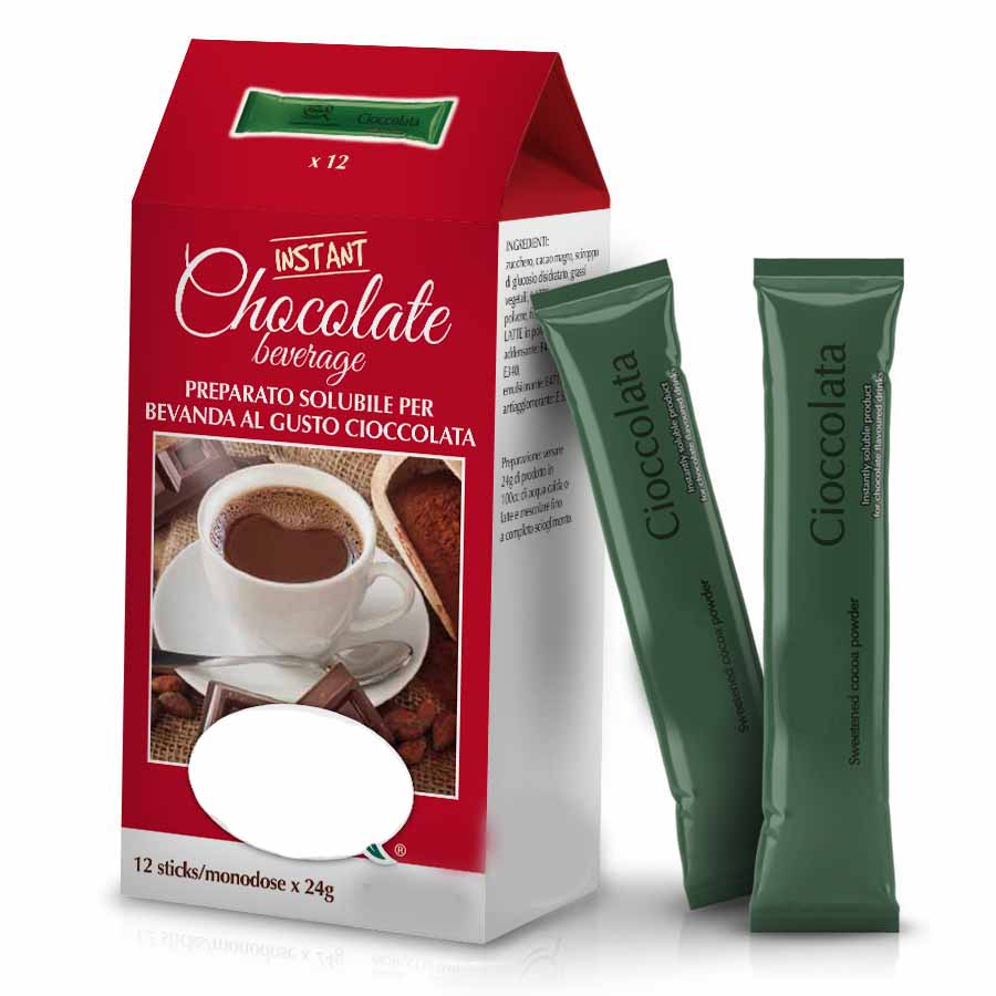 BEVERAGE chocolate, instant, monodose