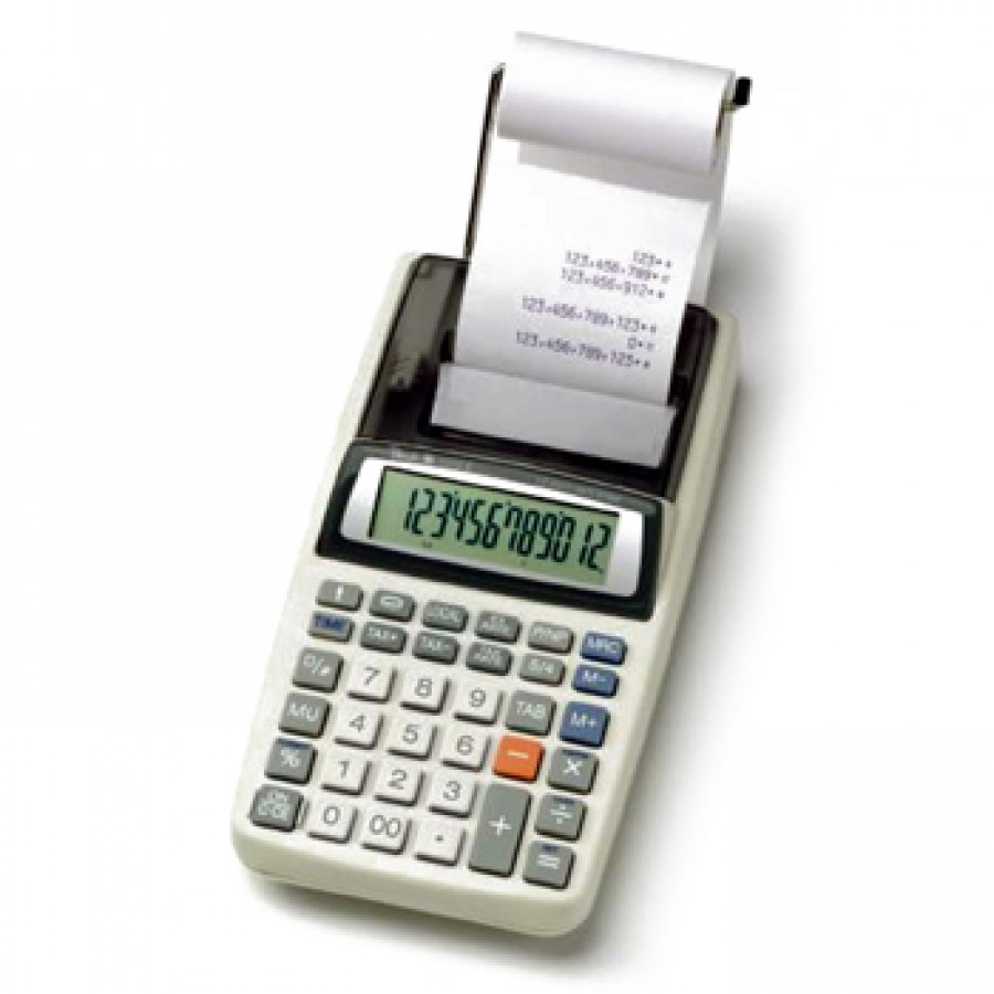 CALCULATRICE IMPRIMANTE, 57mm, secteur ou à piles