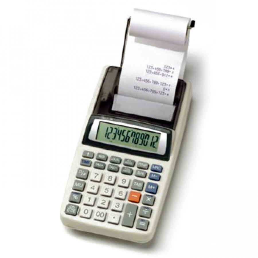 PRINTING CALCULATOR, 57mm, AC or battery-powered