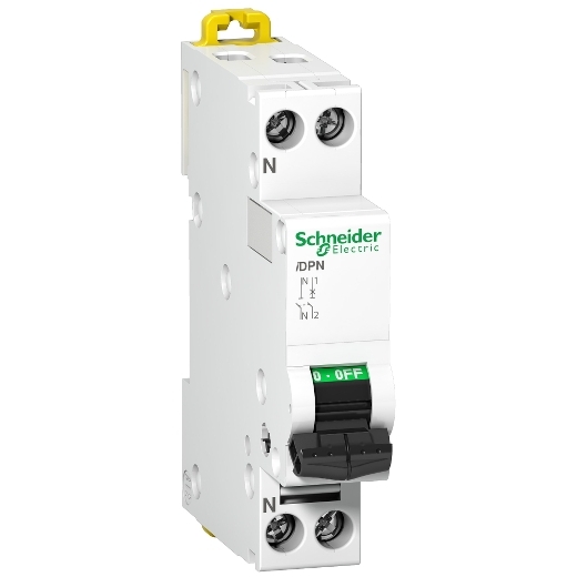 DISJONCTEUR C25, 4,5kA, 1P+N