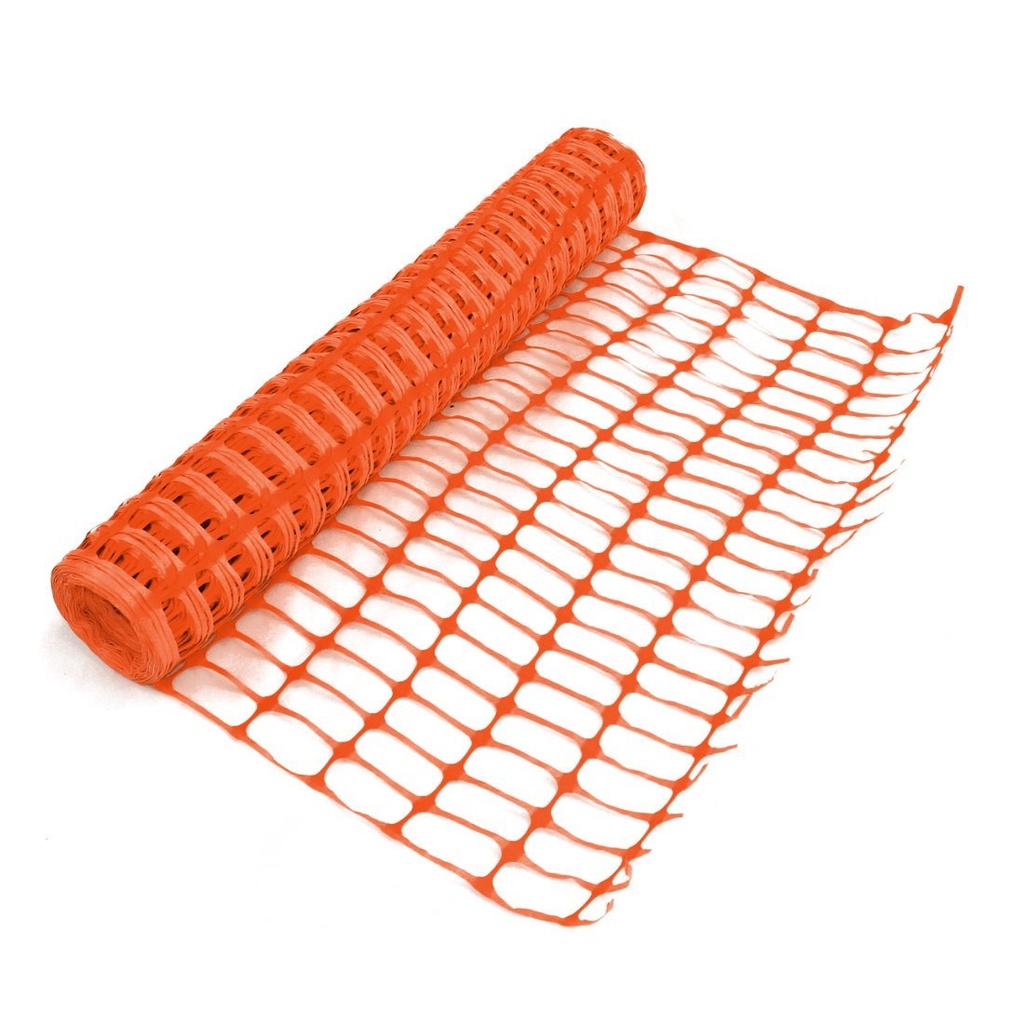 BOUNDARY NET, 1x50m, orange, roll