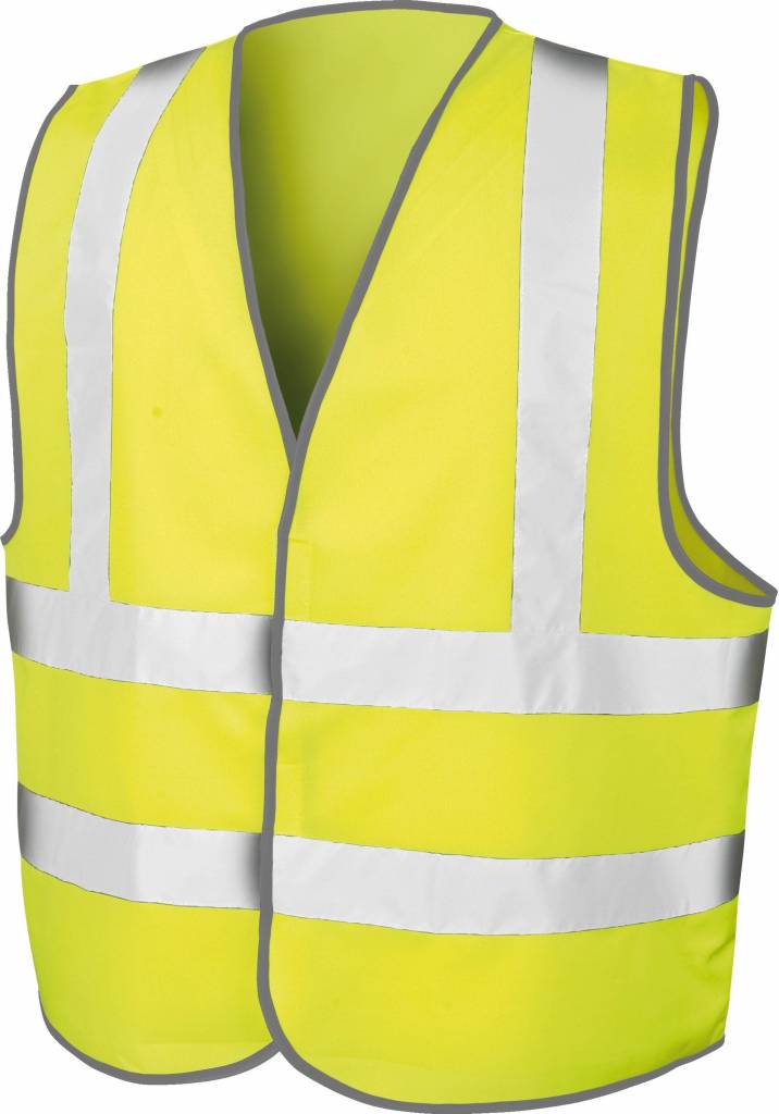 GILET haute visibilité, taille XL, fluorescent