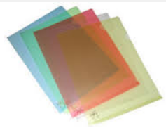 DOCUMENT HOLDER, plastic, 30 folders, transparent