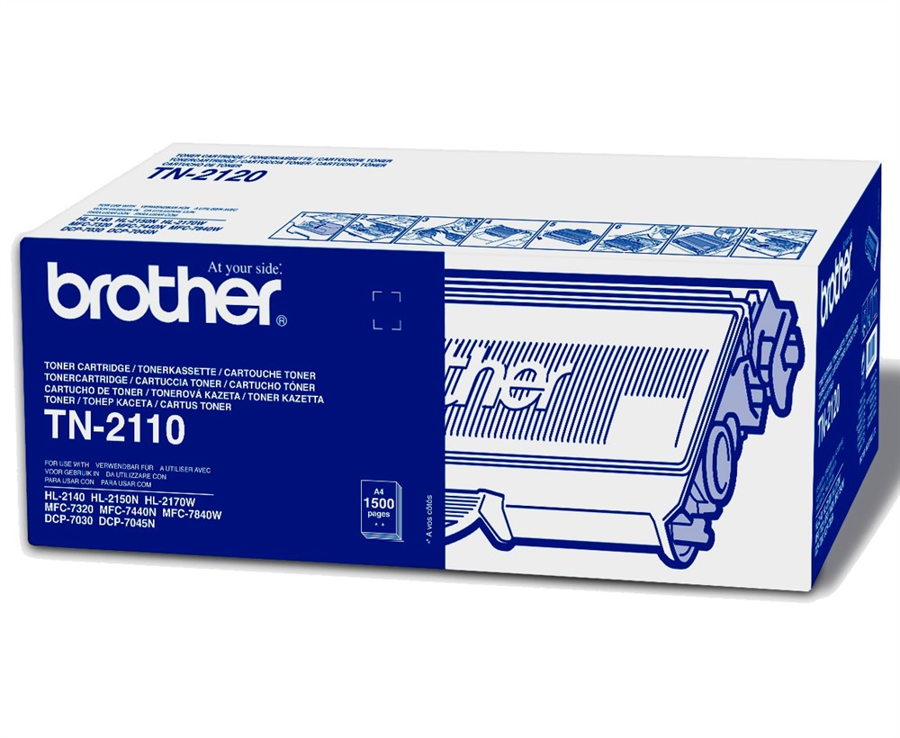 (Brother HL 2170W) CARTOUCHE TONER (TN2110) noire