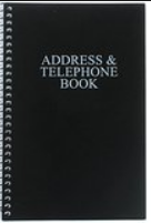 DIRECTORY telephone/address, spiralbound