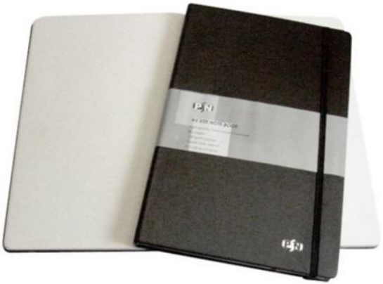 NOTEBOOK, A5, blanco, for drawing, 48 pages