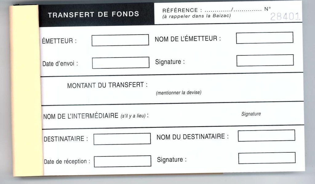 CARNET TRANSFERT, A5, auto-copiant x3, carnet 50 feuilles