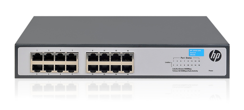 NETWORK SWITCH, 1 Gbit/s, 16 ports