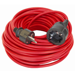 EXTENSION CABLE, 3G1.5²/50m, IP44/EUR