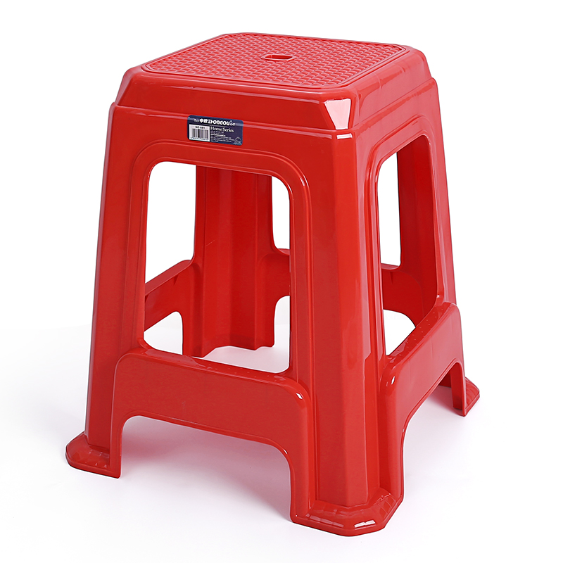 TABOURET empilable, plastique, Ø 40cm, 45cm hauteur