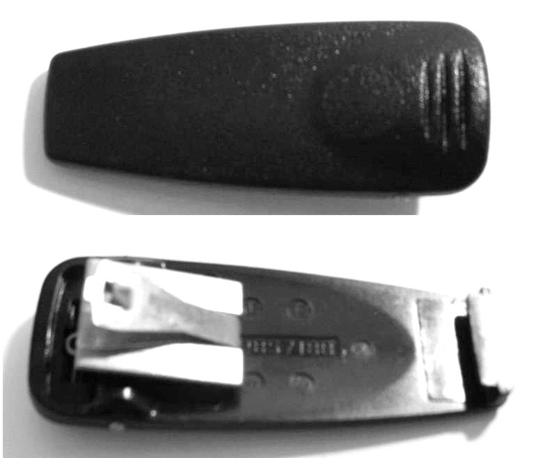 (VHF Motorola GP340) BELT CLIP, metal