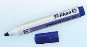 WHITEBOARD MARKER erasable, blue