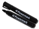 MARKER permanent, large chisel point, black