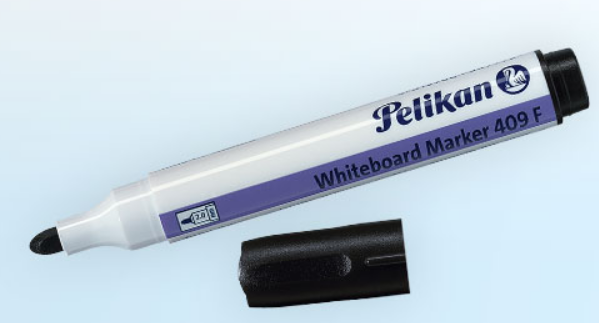 WHITEBOARD MARKER erasable, black